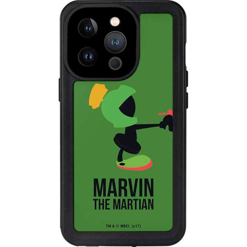 Looney Tunes Marvin the Martian Identity iPhone 15 Pro Waterproof Case