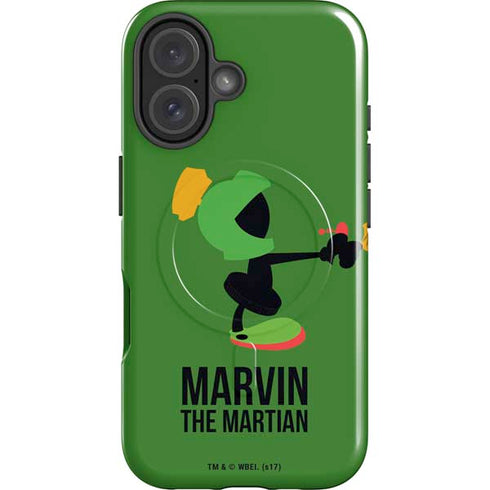 Looney Tunes Marvin the Martian Identity iPhone 16 Magsafe Impact Case
