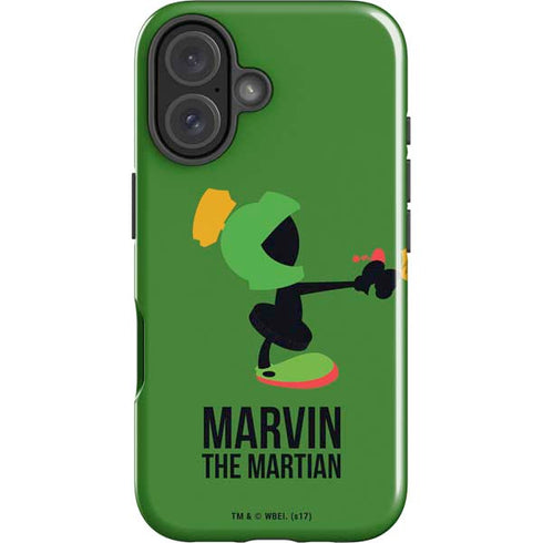 Looney Tunes Marvin the Martian Identity iPhone 16 Plus Impact Case