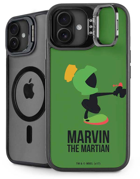 Looney Tunes Marvin the Martian Identity iPhone 16 Plus Kickstand Case