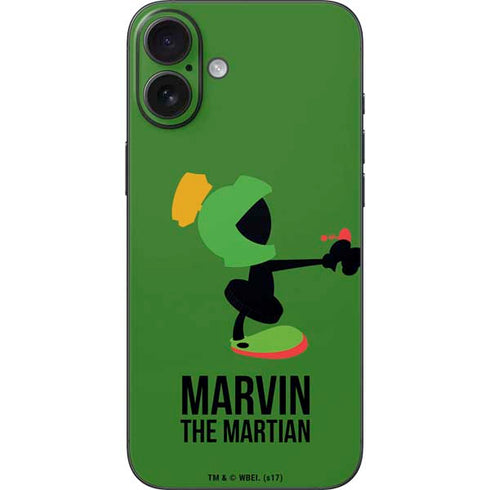 Looney Tunes Marvin the Martian Identity iPhone 16 Plus Skin
