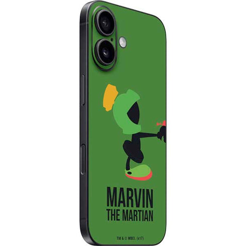 Looney Tunes Marvin the Martian Identity iPhone 16 Plus Skin