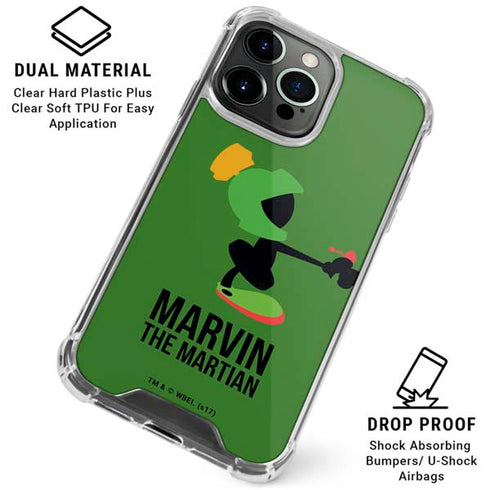 Looney Tunes Marvin the Martian Identity iPhone 16 Pro Max Clear Case