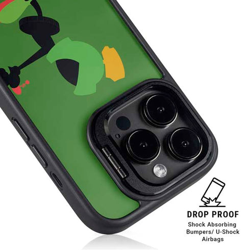 Looney Tunes Marvin the Martian Identity iPhone 16 Pro Max Kickstand Case