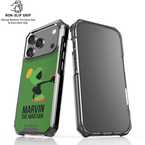 Looney Tunes Marvin the Martian Identity iPhone 18 Pro Clear Case
