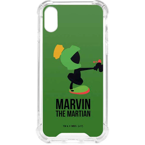 Looney Tunes Marvin the Martian Identity iPhone XS Clear Case