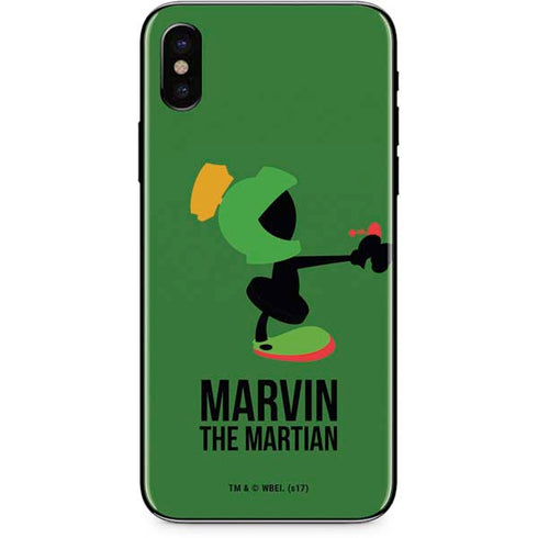 Looney Tunes Marvin the Martian Identity iPhone XS Skin