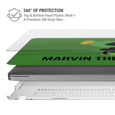 Looney Tunes Marvin the Martian Identity MacBook Pro 14in (2021-24) Case plus Skin