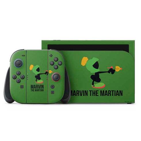 Looney Tunes Marvin the Martian Identity Nintendo Switch 2 (2025) with Joy-Con Skin