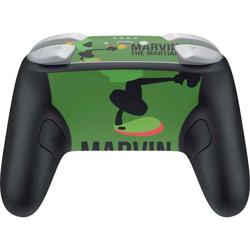 Looney Tunes Marvin the Martian Identity Nintendo Switch 2 (2025) Pro Controller Skin