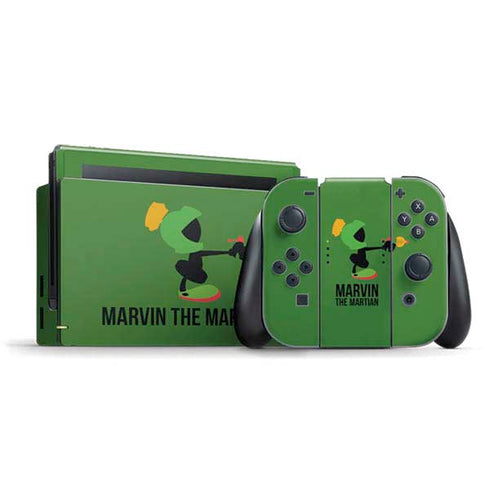 Looney Tunes Marvin the Martian Identity Nintendo Skins