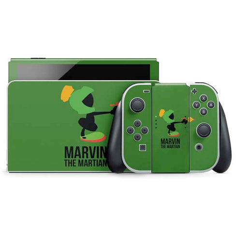 Looney Tunes Marvin the Martian Identity Nintendo Skins