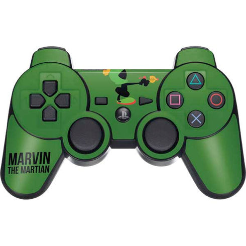 Looney Tunes Marvin the Martian Identity PS3 Dual Shock wireless controller Skin