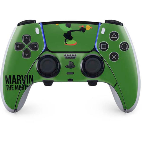 Looney Tunes Marvin the Martian Identity PS5 DualSense Edge Pro Controller Skin