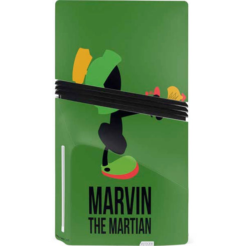 Looney Tunes Marvin the Martian Identity PS5 Pro Disk Console Skin