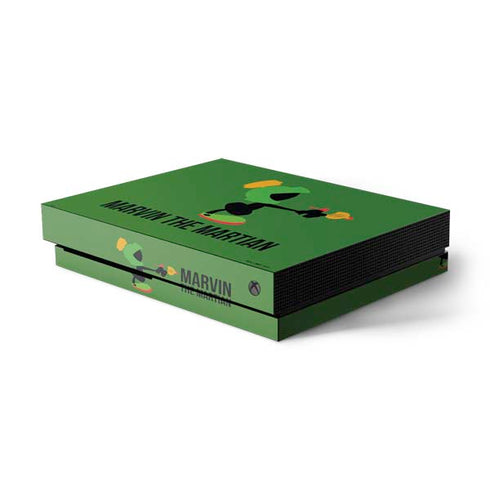 Looney Tunes Marvin the Martian Identity Xbox One X Console Skin