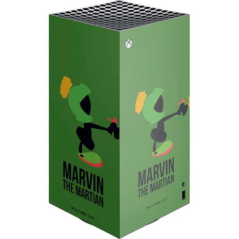 Looney Tunes Marvin the Martian Identity XBox Series X Digital Edition Console Skin