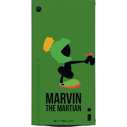 Looney Tunes Marvin the Martian Identity XBox Series X Digital Edition Console Skin