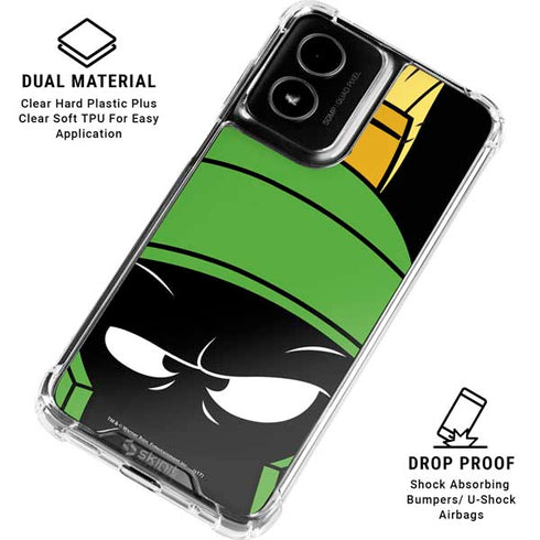 Looney Tunes Marvin the Martian Moto G Power 5G (2024) Clear Case
