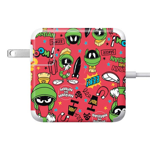 Looney Tunes Marvin the Martian Patches 85W Power Adapter (15 and 17 inch MacBook Pro Charger) Skin