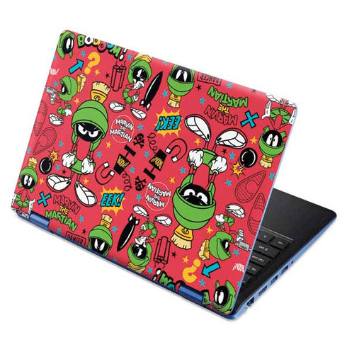 Looney Tunes Marvin the Martian Patches Aspire R11 11.6in Skin