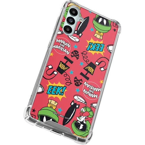Looney Tunes Marvin the Martian Patches Gabb Phone 4 Clear Case
