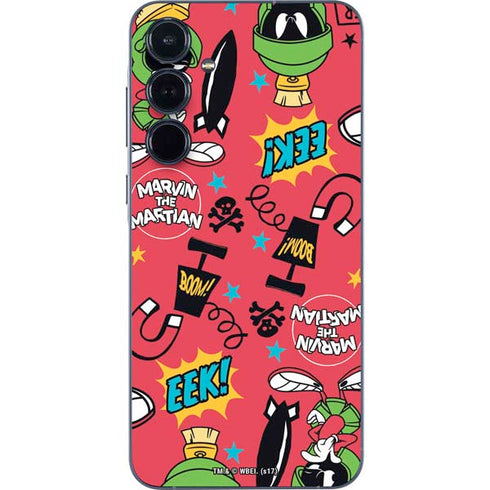 Looney Tunes Marvin the Martian Patches Galaxy A35 5G Skin