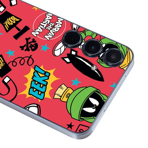 Looney Tunes Marvin the Martian Patches Galaxy A35 5G Skin