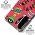 Looney Tunes Marvin the Martian Patches Galaxy A36 5G Clear Case