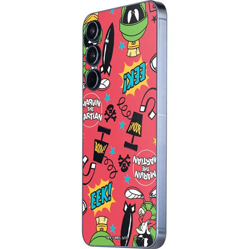 Looney Tunes Marvin the Martian Patches Galaxy A36 5G Skin