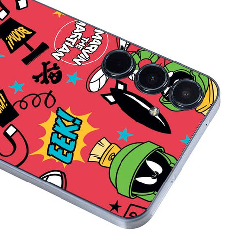 Looney Tunes Marvin the Martian Patches Galaxy A36 5G Skin