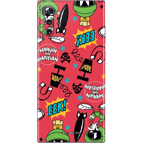 Looney Tunes Marvin the Martian Patches Galaxy Note 10 Plus Skin