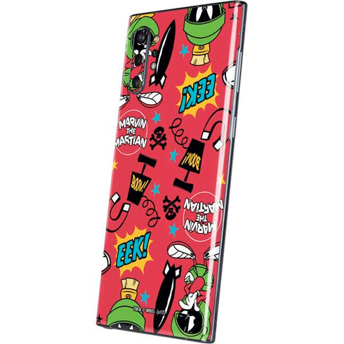 Looney Tunes Marvin the Martian Patches Galaxy Note 10 Plus Skin