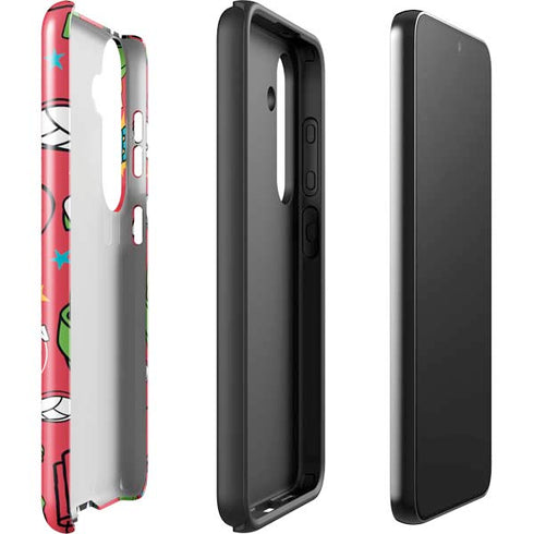 Looney Tunes Marvin the Martian Patches Galaxy S25 Impact Case