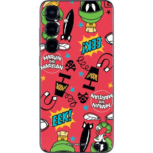 Looney Tunes Marvin the Martian Patches Galaxy S24 Plus Skin