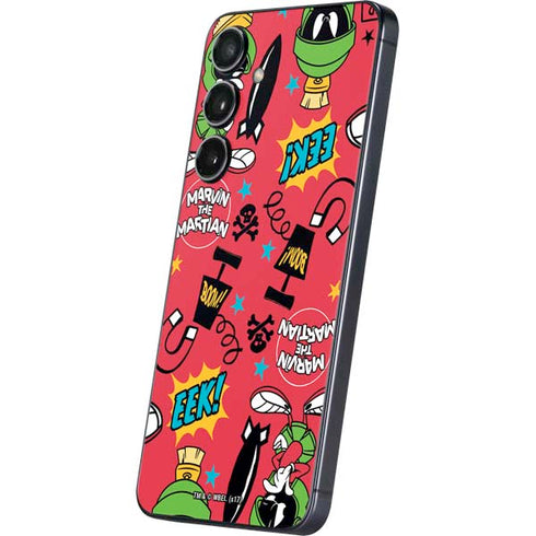 Looney Tunes Marvin the Martian Patches Galaxy S24 Skin