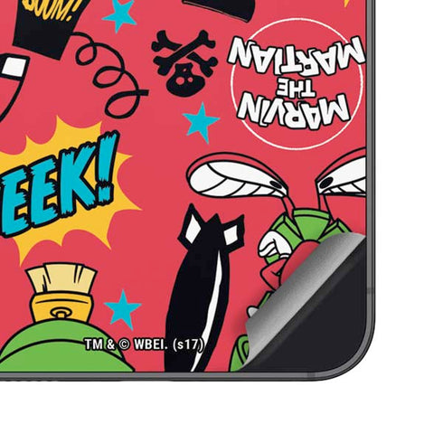 Looney Tunes Marvin the Martian Patches Galaxy S25 Skin