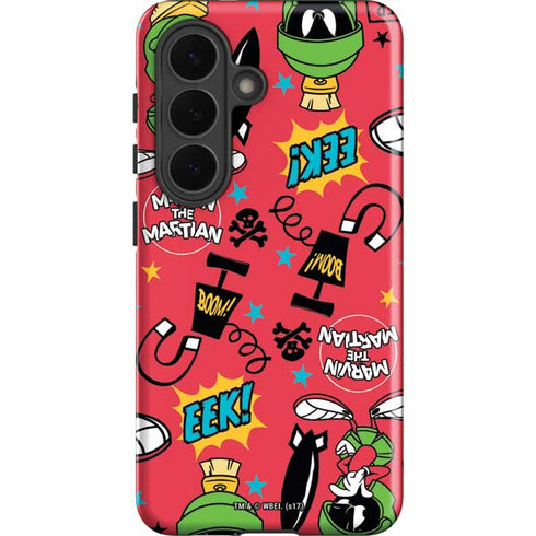 Looney Tunes Marvin the Martian Patches Galaxy S26 Plus Impact Case