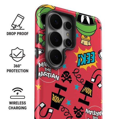 Looney Tunes Marvin the Martian Patches Galaxy S26 Ultra Impact Case