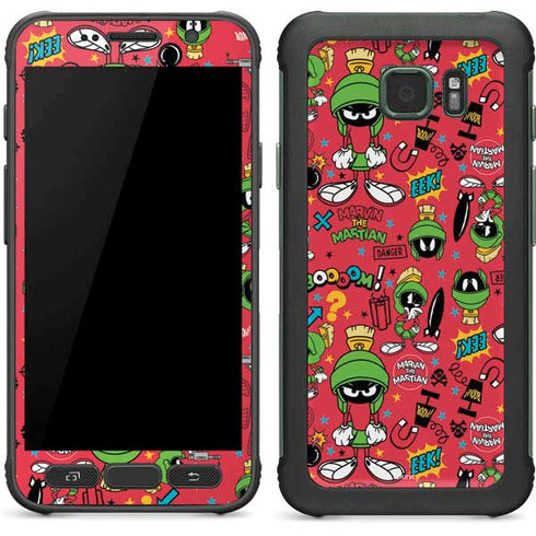 Looney Tunes Marvin the Martian Patches Galaxy S7 Active Skin