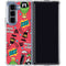Looney Tunes Marvin the Martian Patches Galaxy Z Fold5 5G Clear Case