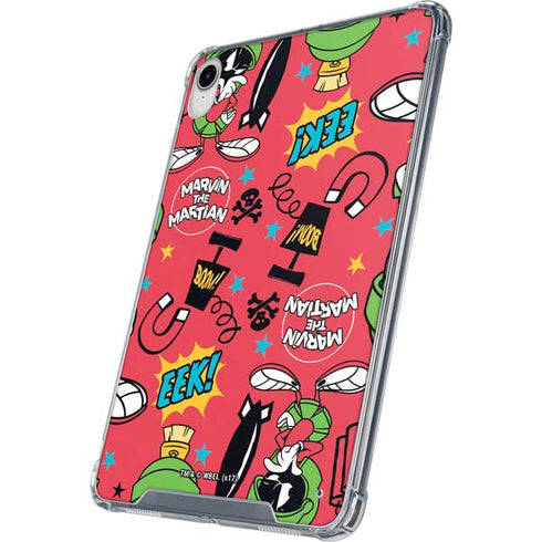 Looney Tunes Marvin the Martian Patches iPad 11th Gen (2025) Clear Case