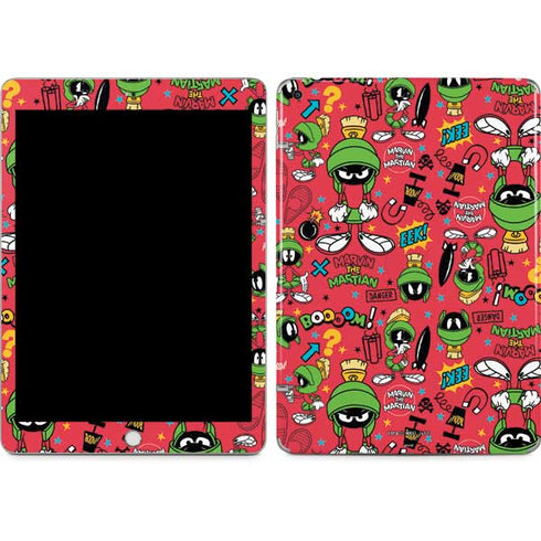 Looney Tunes Marvin the Martian Patches Apple iPad Skin