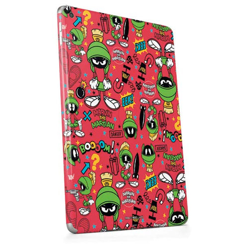 Looney Tunes Marvin the Martian Patches Apple iPad Skin