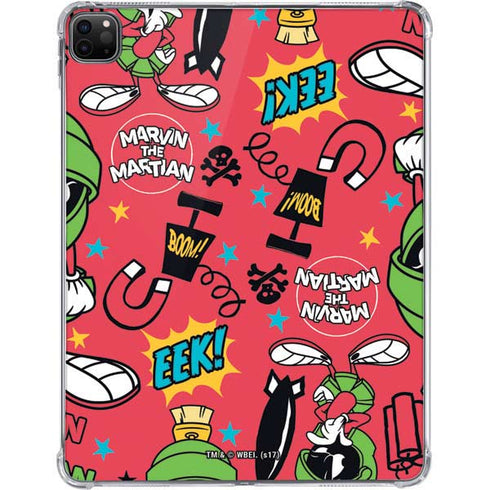 Looney Tunes Marvin the Martian Patches iPad Pro 11in (2024) Clear Case