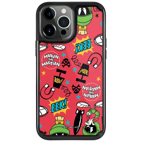 Looney Tunes Marvin the Martian Patches iPhone Cases