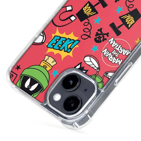 Looney Tunes Marvin the Martian Patches iPhone 14 MagSafe Case