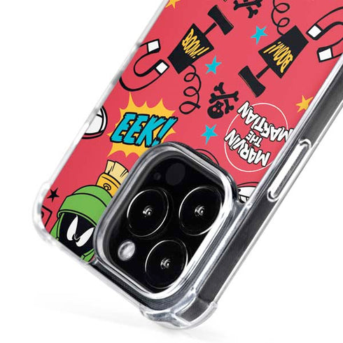 Looney Tunes Marvin the Martian Patches iPhone 16 Pro Max MagSafe Case