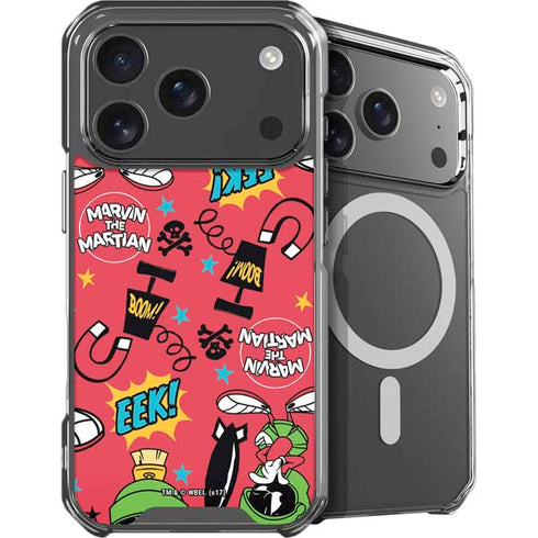 Looney Tunes Marvin the Martian Patches iPhone 18 Pro MagSafe Case