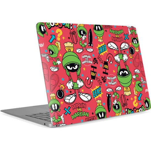 Looney Tunes Marvin the Martian Patches Apple MacBook Air Skin